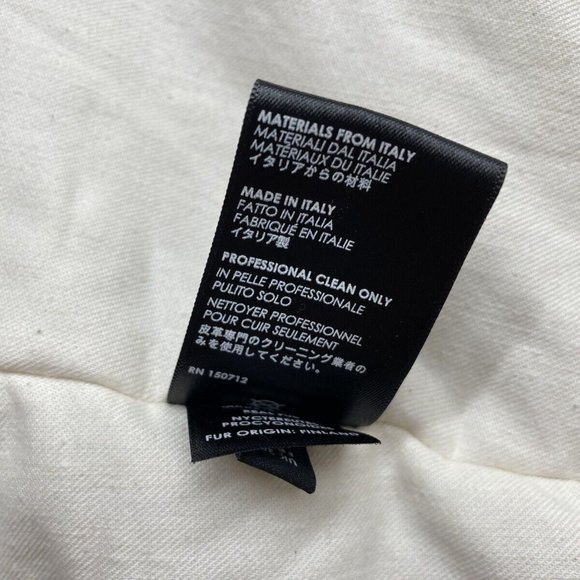 100% Authentic AMIRI Khaki Hooded Fur Bomber Jacket Size 46EU 36UK - Picture 7 of 12